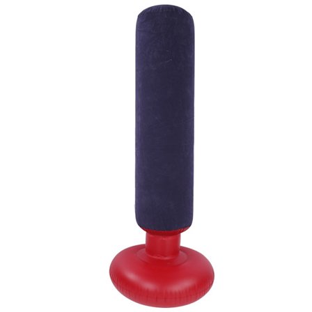 1,6 m 63 tommer oppustelig floknings boksepude til voksne og børn - stressaflastende, fortykket, fritstående sandsæk