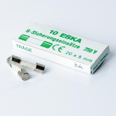 Nordic Quality Säkring - slow, 8A (125/250V - 80/63A)