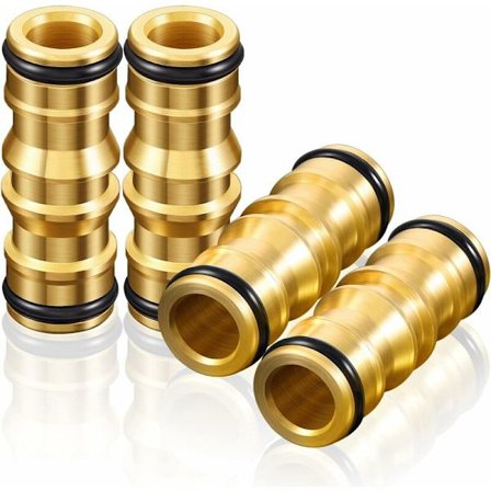 Puutarhaletkun liittimet Kaksoisurosletkuliittimet Messinkiletkuliittimet puutarhaletkulle hanalle (4 sarjaa)