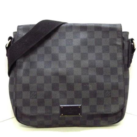 Louis Vuitton Vintage, Pre-owned Canvas louis-vuitton-bags Grijs, Dames, Maat:ONE Size