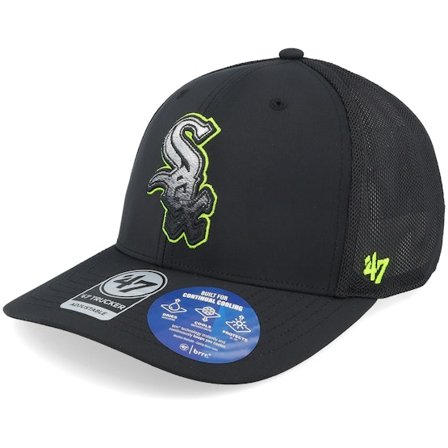 47 Brand - MLB Svart trucker Keps - Chicago White Sox MLB 47 Black Trucker @ Hatstore