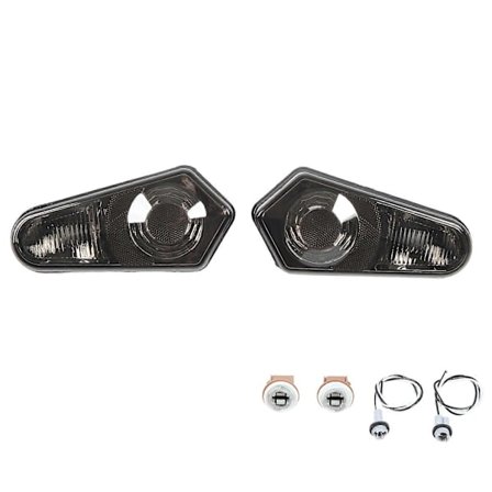 ATV-takavalokotelot Takajarruvalojen linssit 2411153 Korvaava Polaris Sportsman 400 450 500 550 -malleille, musta