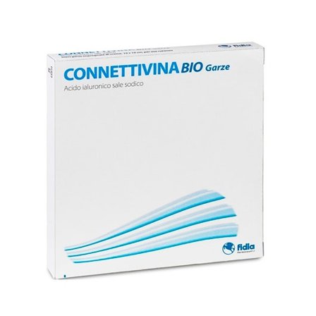 Connettivina Bio Garza 10x10cm 10 Pezzi Cura Ferite Efficace