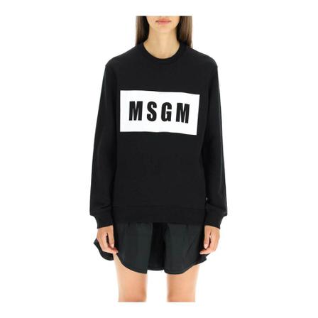 Msgm Sweatshirts Sort, Dame