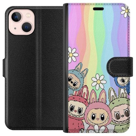 Kompatibel Tegnebogsetui til Apple Apple iPhone 13 mini Regnbage