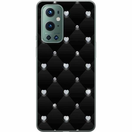 Oneplus 9 Pro Mjukt Skal - Diamant Hjärta