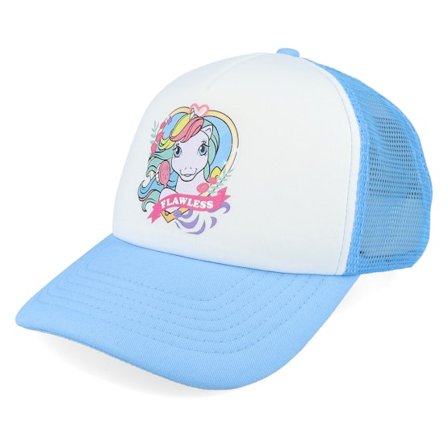 My Little Pony - White - trucker - Cap - Pony Flawless Sky Blue Foam Trucker - Hatstore