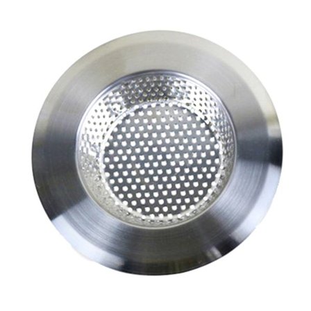 Diskho Sil Pool Anti-Täppningsnät Badrum Avlopp Anti-Täppning Golvbrunn Rostfritt Stål Silver 11.3CM