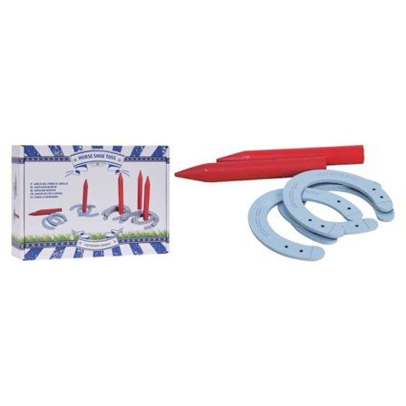 Tender Toys Ulkopeli Hevosenkenkäheitto puu