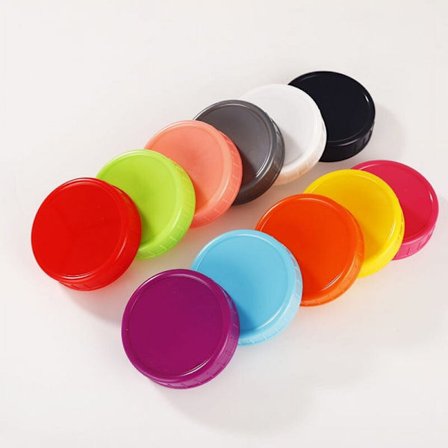 10-pakning Mason Jar-lokk med bred åpning for matoppbevaring, kompatible med Mason-glass, hermetiseringsglasslokk