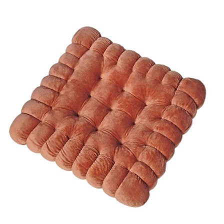 Kiksformet Pude, Fortykkede Pude, Plys Stol Pude C