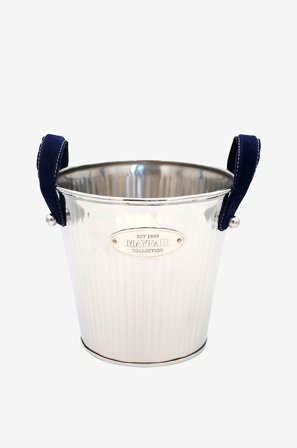 Culinary Concepts London - Mayfair Vinkylare With Navy Handles - Silver - Bar- & drinktillbehör - Från Homeroom