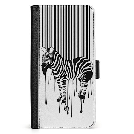 Bjornberry iPhone 15 Plus Fodral - Zebra