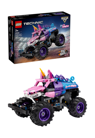 LEGO Monster Jam Sparkle Smash pull-back Byggsatser Unisex ONESIZE