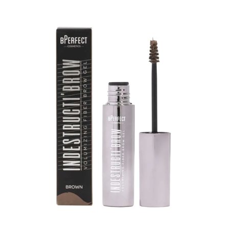 BPERFECT Indestructi'Brow - Brow Fiber Gel Mascara Brown 8ml - Gel e mascara sopracciglia