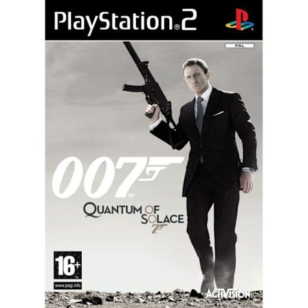 JAMES BOND QUANTUM OF SOLACE / PS2 KONSOLSPIL -
