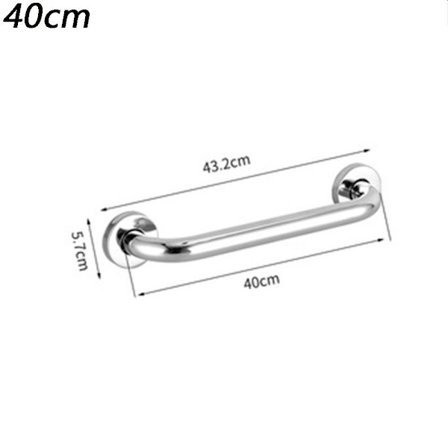 Kaiteen tartuntatanko SILVER 40cm