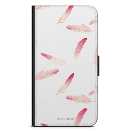 Bjornberry Plånboksfodral Huawei P20 - Fjädrar