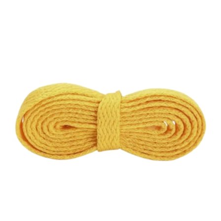 Snørebånd - Flade [100 cm] - Gule