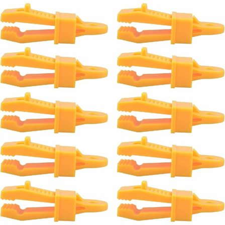 Teltklemmer Presenningklemmer Teltklemme med Maljeklemmer Festing for Te