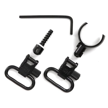 Uncle Mike's Sling Swivel Magnum Band QD 115 SG-4 1" Weapon accessories Black OneSize