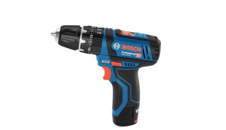 Bosch GSB 12V-15 Professional - hammerbor/driver - trådløs - 2 hastigheter - 2 batterier