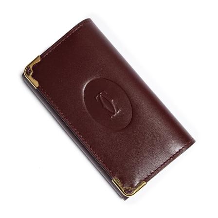 Cartier Vintage Pre-owned Wallets Rød, Dame Vintage Accessories, Størrelse: ONE Size