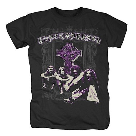 Black Sabbath Cross Group T-shirt