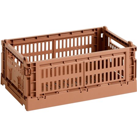 Hay Color Crate oppbevaringsboks, liten, terracotta