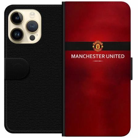 Apple Iphone 14 Pro Plånboksfodral Manchester United