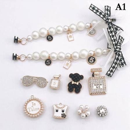 Träsandaler Diy Accessoarer Metalldekorationer
