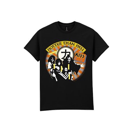 Kiss Hotter Than Hell T-Paita
