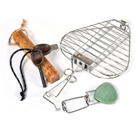 Light my fire Fire ́n Grill, Sandygreen/Cocoshell' - 'Sandy green/cocoshell/stainless steel