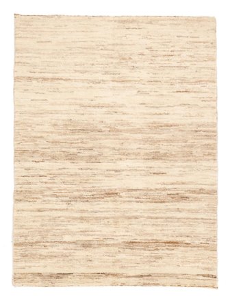 Hand Knotted Gabbeh Persia Fine Rug 109X141 Wool Beige/Orange Small