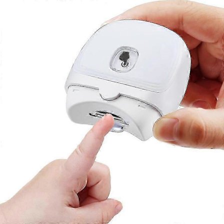 Elektrisk negleklipper, 2-i-1 klipping og sliping automatisk negleklipper