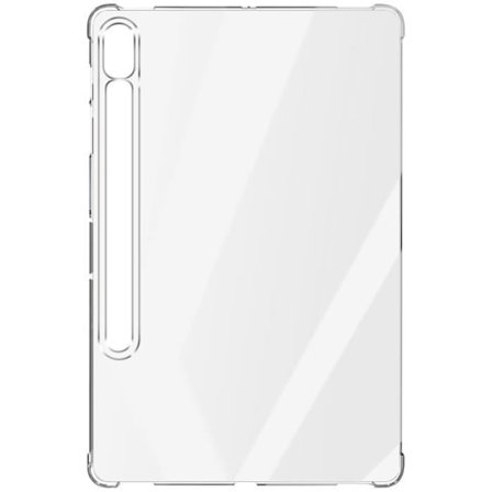 Stötdämpande mjuk skal - AVIZAR - Classic Bump - Silikongel - Transparent - Samsung Galaxy Tab S9 Plus