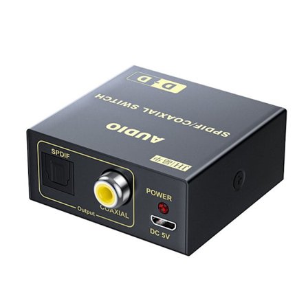 Optisk till koaxial Koaxial-till-optisk digital ljudomvandlare