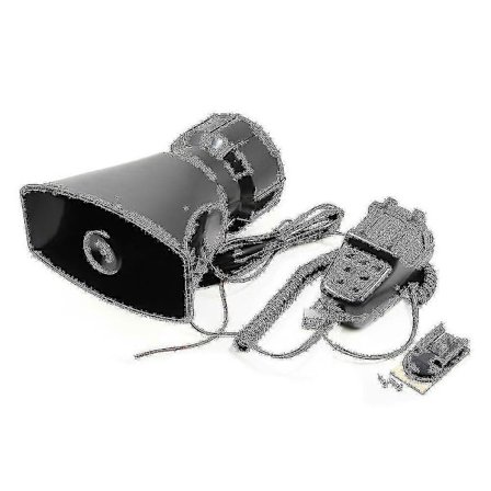 Bil Megafon 5 Tone Alarm Horn 12v 110db Højttaler Brandbil Ambulance Hylende Politi Sirene Høj Kvalitet