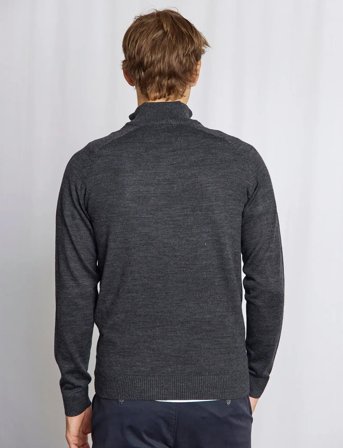 Bruun & Stengade Bs Pelle Regular Fit Knitwear - Grey - L