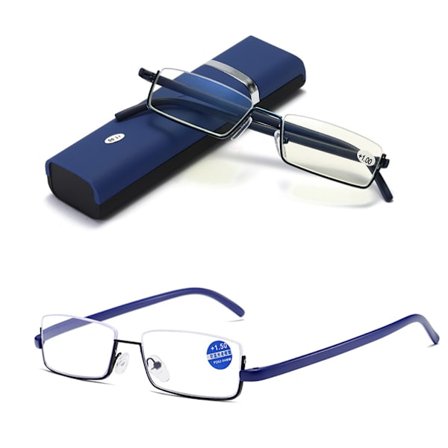 Effektfulla Blåljusblockerande Läsglasögon med Styrka (+1.0-+4.0)