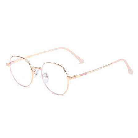 Anti-Blue Light Glasögon Överdimensionerade glasögon ROSE GULD ROSE GULD