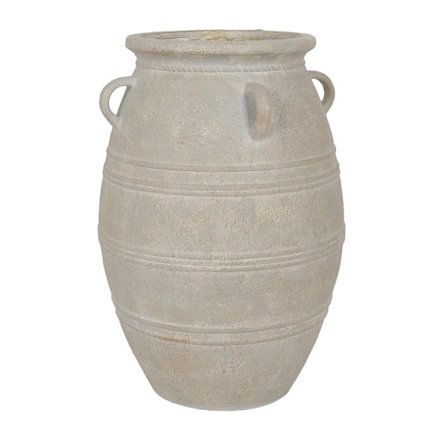 Istutuslaatikko 37x37x55 cm MgO Beige, Kestävä ulkokäyttöön