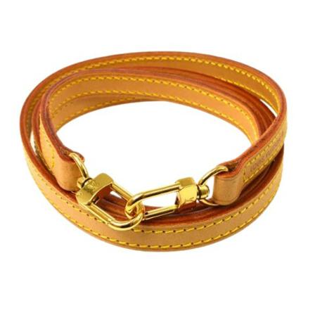 Louis Vuitton Vintage Pre-owned Läder skrp beige, Dam Vintage Accessoarer, Dam, Storlek: ONE SIZE