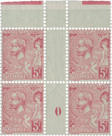 Monaco 1891-1894 - YT 21 - mint