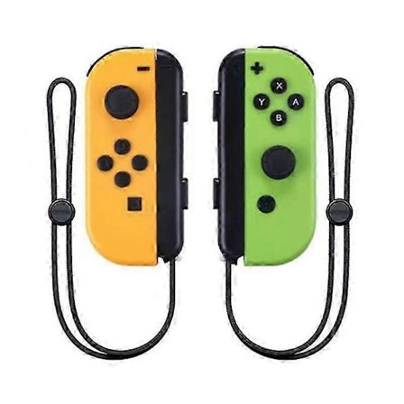 Joycon Trådløs Controller Til Nintendo Switch, Understøtter Vække-funktion, Venstre Højre Fjernbetjeninger Med Håndledsrem