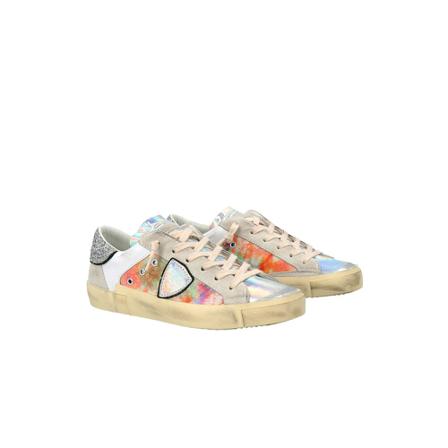 Philippe Model Prsx Metal Batik , Beige , Dames , Maat: 37 EU Sneakers
