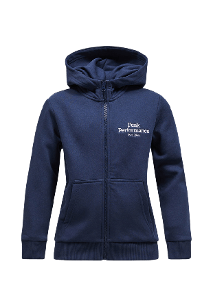 Peak Performance Jr Original Zip Hood Hoodies & sweatshirts Herr Blå 170