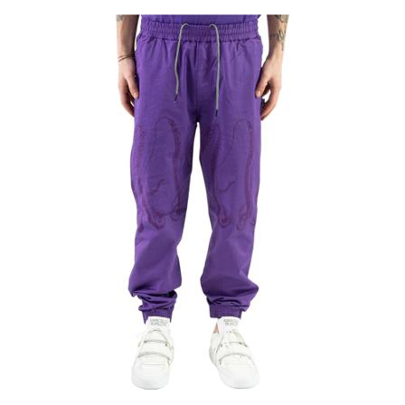 Octopus 22Sojp03 Sports Pants , Paars , Heren , Maat: L
