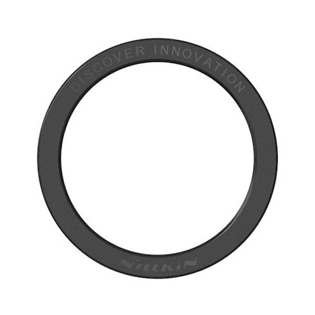 Trådlös Laddare Metallplatta Ring Järnplåt Klistermärke Magnetisk Telefonhållare Magnetiska Tunna Trådlösa Laddningsringar Svart