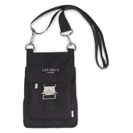 Les Deux Crossbody Tucker Single Sort, Herre Bæltetasker, Størrelse: ONE Size